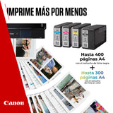 Cartuchos de Tinta Color Canon PGI-1500 Originales - Paquete de 4 (1 Negro, 1 Cian, 1 Magenta y 1 Amarillo)