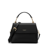 Carlheim, Gotland Genuine Leather collection, Grace Genuine Leather Handbag (Black)