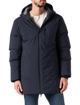 Schott NYC Fargo2 Chaqueta con Cremallera soldada Schott, Azul Marino, M Unisex Adulto