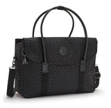 Kipling Superworker Messenger Bag, Signature Emb (Negro)