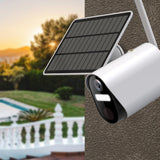 Daewoo Security SA668AM - Alarma doméstica inalámbrica WiFi/gsm conectada, Control Remoto, Sirena, 4 cámaras, Paneles solares, Compatible con Amazon Alexa, Google Home
