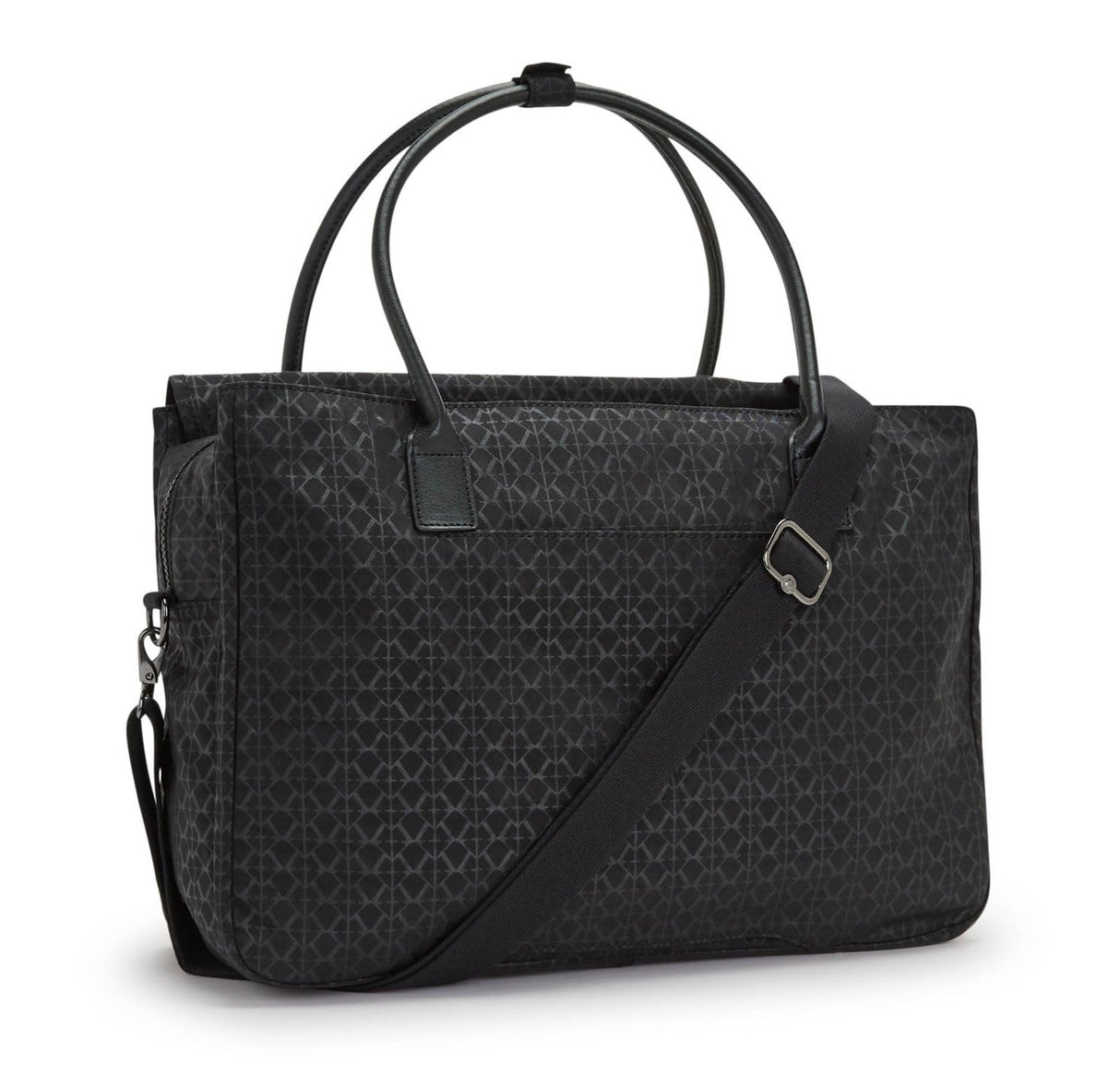 Kipling Superworker Messenger Bag, Signature Emb (Negro)