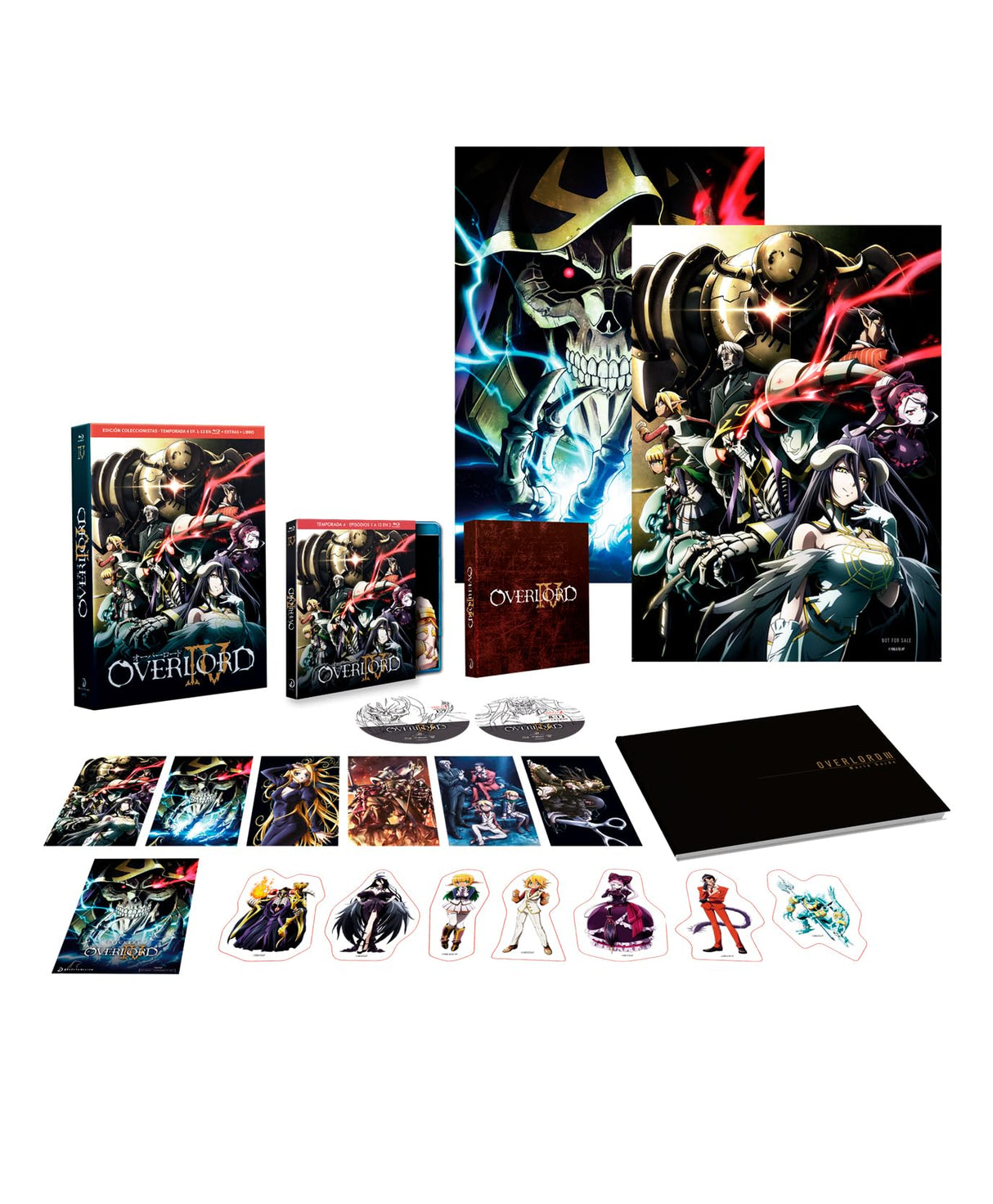 Overlord Temporada 4 [Bluray] Edición Coleccionistas A4 [Blu-ray]