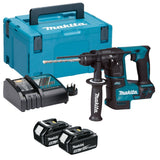Makita - DHR171RTJ - Martillo ligero 17mm 18V Litio-ion