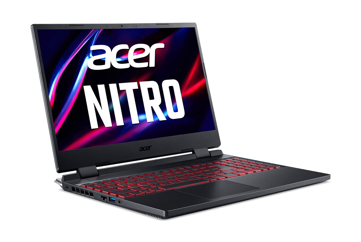 Acer Nitro 5 AN515-47 - Ordenador Portátil Gaming 15.6" Full HD IPS 144Hz (AMD Ryzen 7-7735HS, 16GB RAM, 512GB SSD, NVIDIA RTX 3050Ti, Sin Sistema Operativo) Color Negro - Teclado QWERTY Español