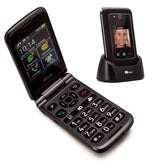 TTfone Titan TT950 Whatsapp 3G Pantalla táctil Senior Big Button Flip Teléfono móvil: fácil y fácil de Usar (Solo teléfono)