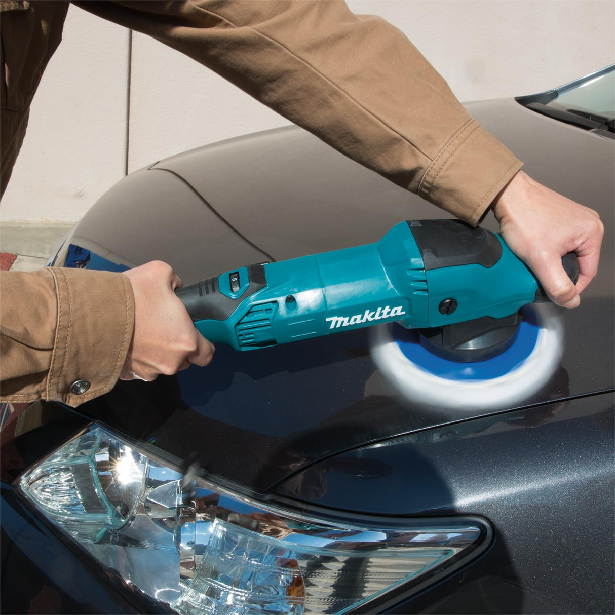 Makita PO5000C, Pulidora excéntrica (900 W, 230 V)