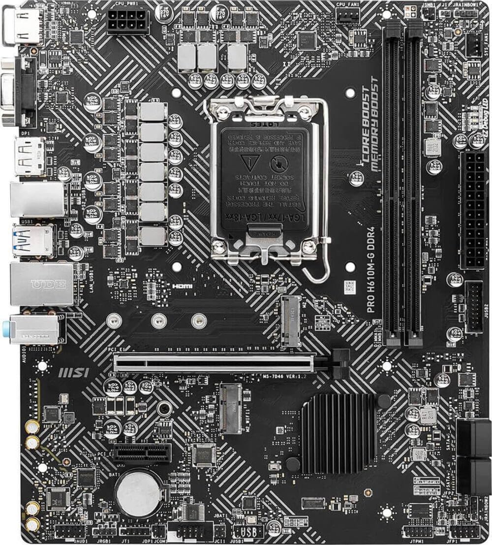 Pro H610M-G DDR4