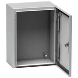 Schneider Electric NSYS3D5420 Spacial S3D Puerta Completa sin Placa de Montaje H500xB400xT200 IP66 IK10 RAL7035, Blanco
