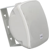 Altavoz de Patio al Aire Libre para Montaje en Pared, 3.5 Pulgadas, 2 vías, Resistente a la Intemperie, Altavoces comerciales montados en Pared o Techo con Transformador Integrado de 70 V, gabinete