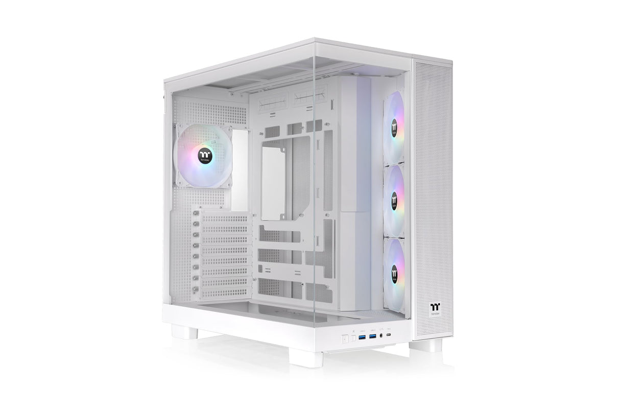 Thermaltake View 380 XL TG ARGB | Mid Tower Chassis | Blanco Nieve