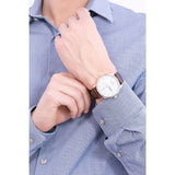 CITIZEN Reloj Analógico para Hombres de Energía Solar con Correa en Cuero BM8553-16A