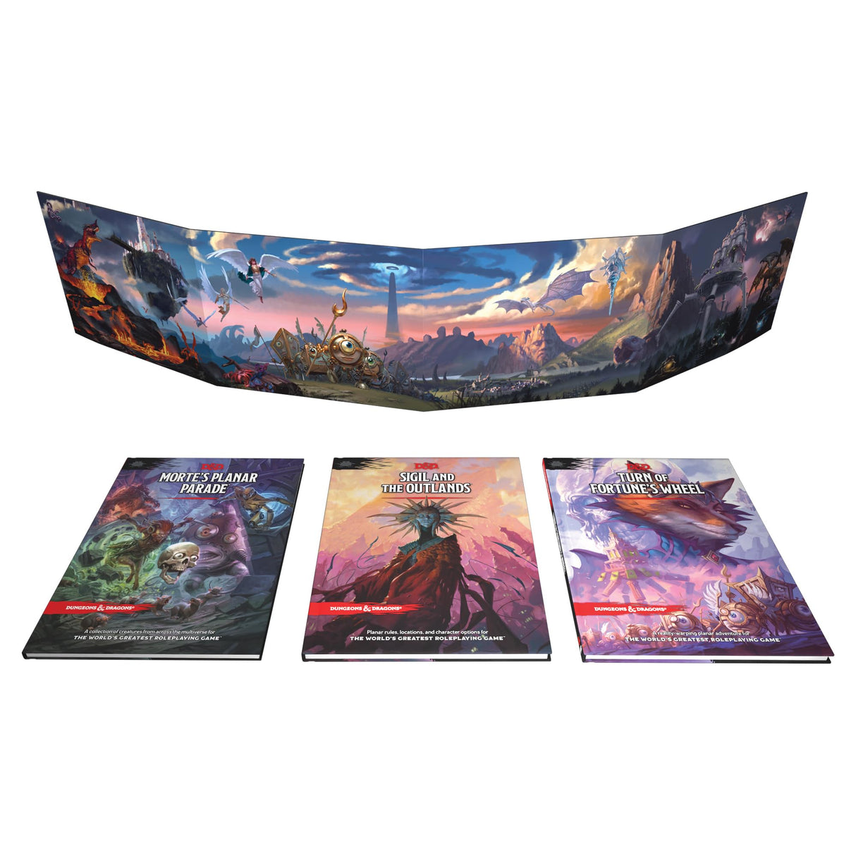 D&D RPG PLANESCAPE ADV IN MULTIVERSE HC