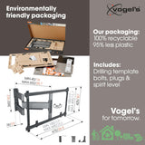 Vogel's Elite TVM 5645 Soporte TV Giratorio y Ultrafino para TV de 40 a 77 Pulgadas, Peso máx. de 45 kg, Gira hasta 180°, Soporte de TV Full-Motion, Máx. VESA 600x400, Compatibilidad Universal
