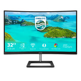 Philips 325E1C Monitor 32 Pulgadas QHD Curvo, 75Hz, VA, 4 ms GtG, Adaptive Sync., FreeSync (2560x1440, 1x HDMI 1.4, 1x DP 1.2), Negro