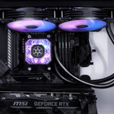 Silverstone IceGem 280 Komplett-Wasserkühlung, ARGB - 280 mm