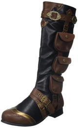 Ellie – Botas de para hombre Steampunk