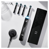 Oral-B Genius X 20000 Luxe Edition - Cepillo de Dientes Eléctrico Negro con Tecnología de Braun