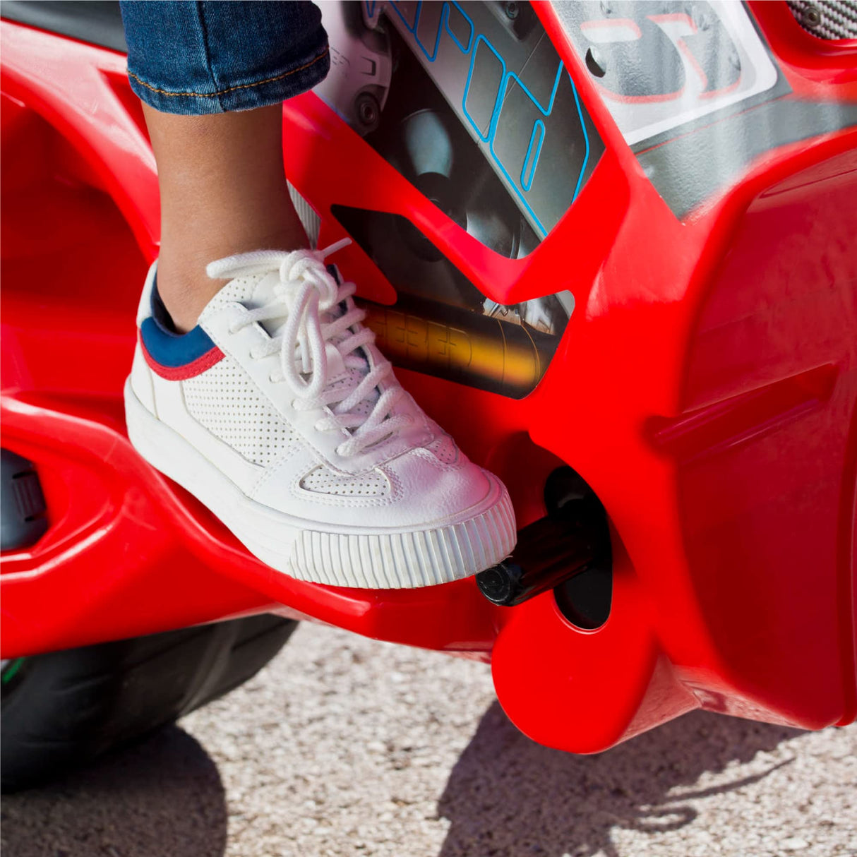 FEBER - Motofeber Turbo Hybrid 2 en 1, Moto Infantil con Batería de 6 Voltios y Correpasillos, Batería y Cargado Incluidos, para Niños a Partir de 3 años, Famosa (800013781)