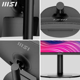 MSI Modern MD342CQP Monitor Curvo de 34'' UWQHD 1500R - Panel VA 3440 x 1440, KVM, Pip/PBP, Amplia, Altavoces Integrados, Ajustable en 3 direcciones - HDMI 2.0b, DisplayPort (1.4a)