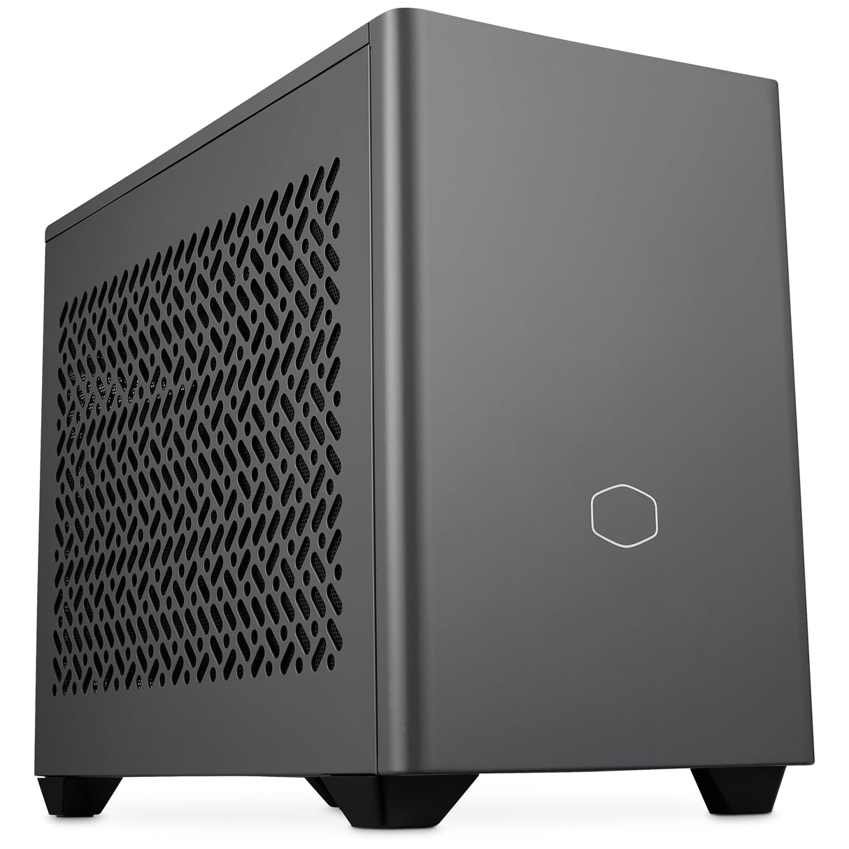 Cooler Master NR200P MAX V2 Caja PC Mini-ITX SFF - Refrigeración AIO 280mm, PSU 850W SFX Gold ATX3.0, Diseño Mejorado, Admite GPU Grandes, Cable Riser PCIe4.0, Puerto USB3.2 Gen2x2 Tipo-C - Enchufe UE
