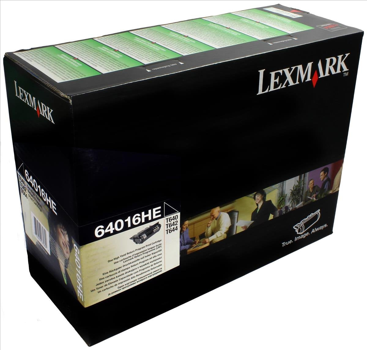 Lexmark 64016HE - Cartuchos de tóner, color negro