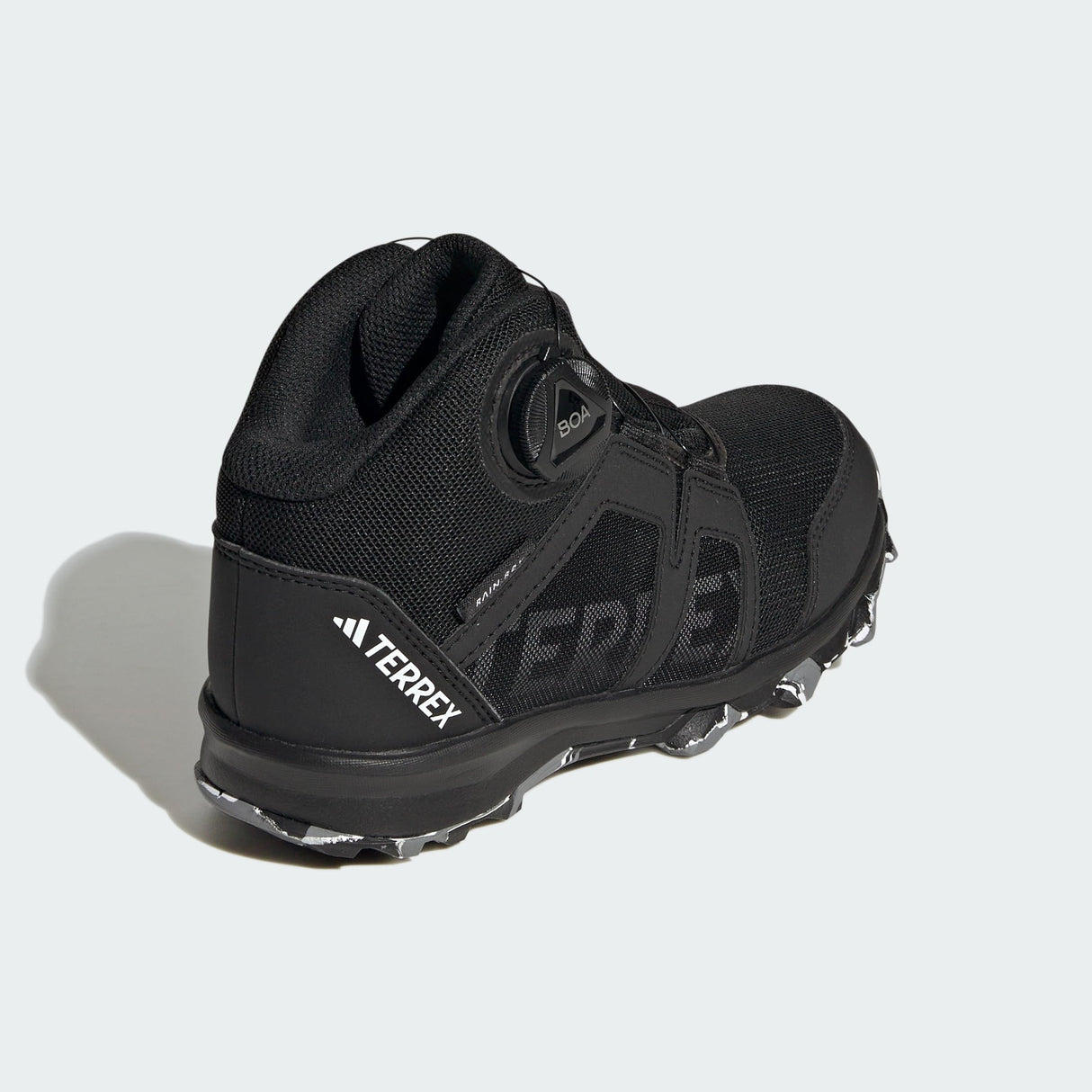 adidas Terrex Boa Mid Rain.RDY Hiking Shoes, Zapatillas, Core Black/Cloud White/Grey Three, 39 1/3 EU
