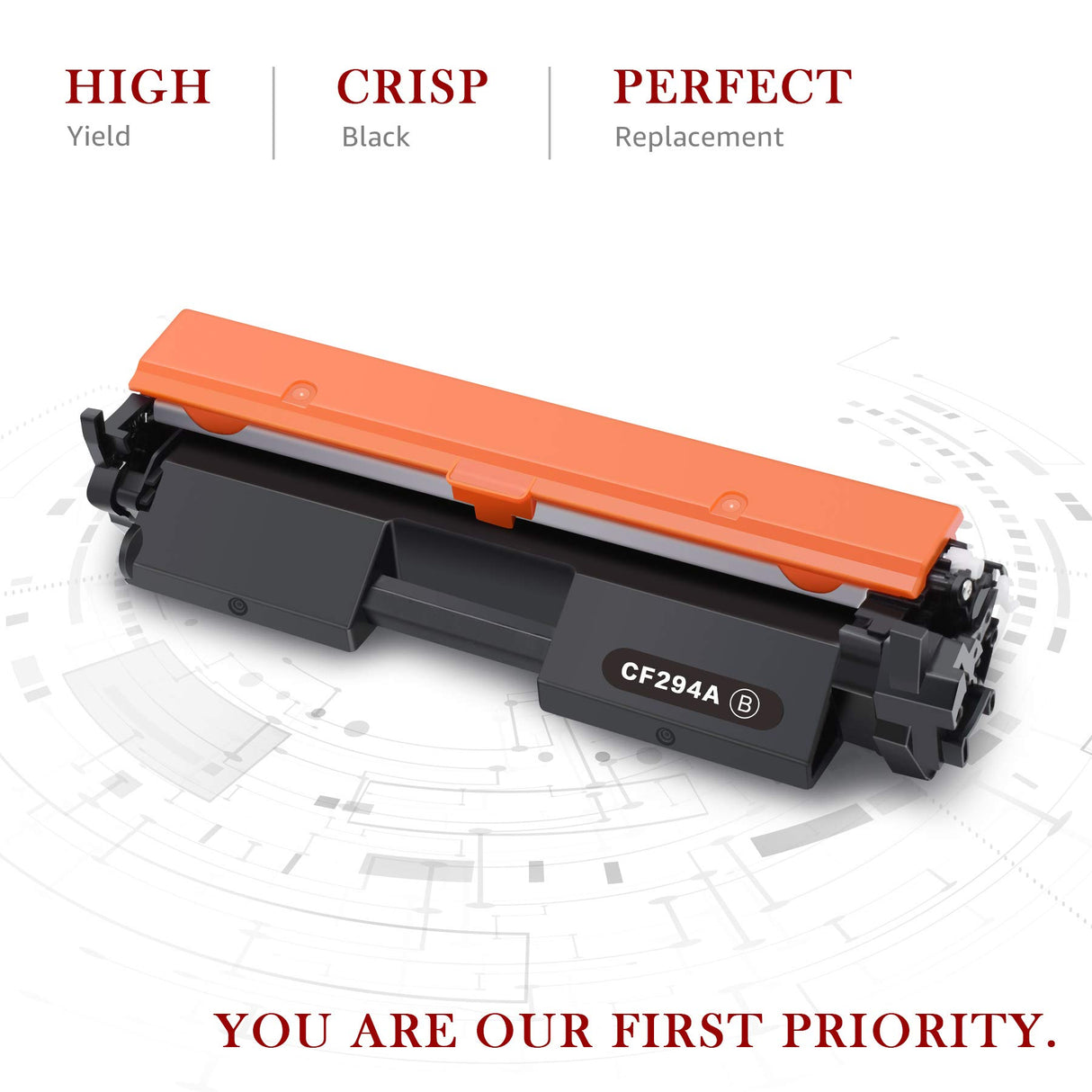 Toner Kingdom CF294A Toner Compatible HP 94A 94X CF294X para Laserjet Pro MFP M148dw M148fdw M148 Laserjet Pro M118dw M118 (Negro, 1-Pack)