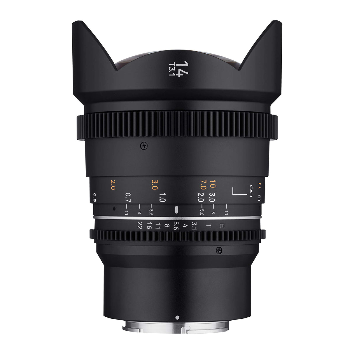 Carretes y Accesorios Marca Samyang Modelo MF 14mm T3,1 VDSLR MK2 Canon RF