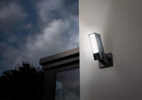 Netatmo NOC-R - Cámara de Vigilancia WiFi Exterior, Reacondicionada, Foco Integrado, Detección de Movimientos, Visión Nocturna, Sin Costo Adicional