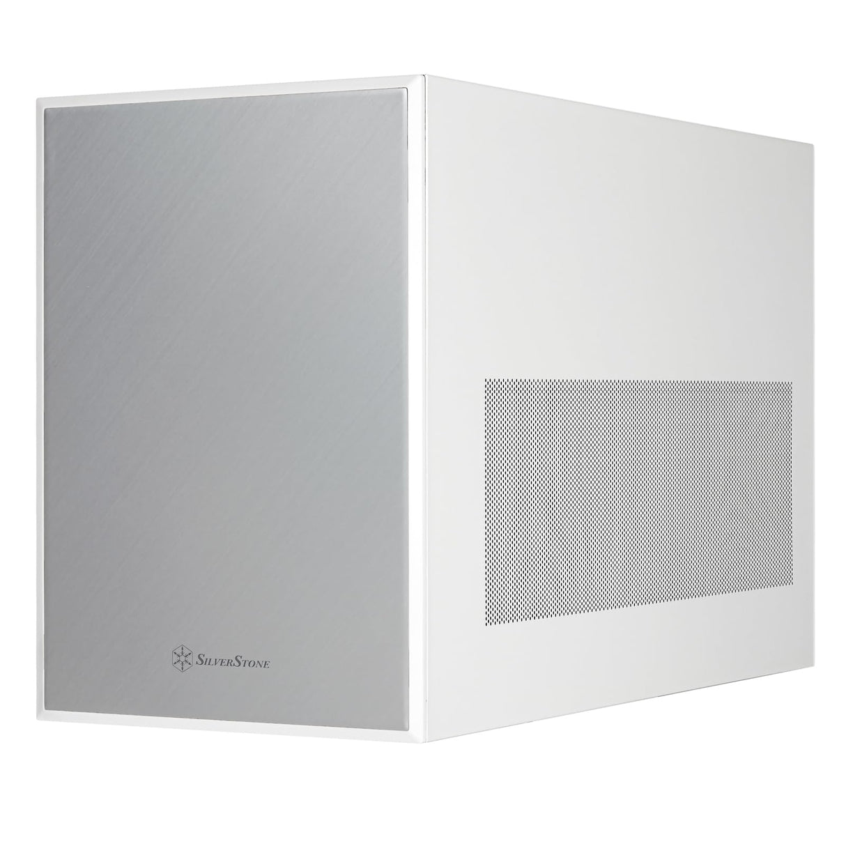 SilverStone Technology SUGO 17, Blanco, Chasis Premium en Forma de Cubo con excepcional Espacio para componentes, SST-SG17W (Blanco)