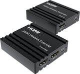 PremiumCord HDMI Extensor Inalámbrico Hasta 200m, Full HD 1080p, HDMI 1.3, HDCP 1.4/2.2, Carcasa Metálica