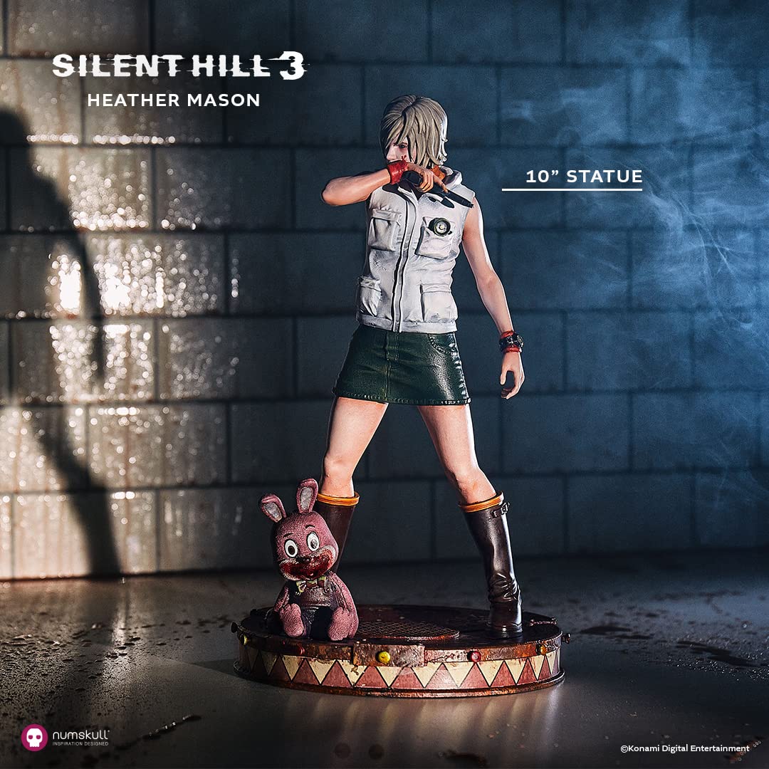 Numskull Silent Hill - Figura de Heather Mason de 10 Pulgadas, 25 cm, réplica Coleccionable, mercancía Oficial de Silent Hill, edición Limitada Exclusiva