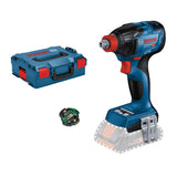 Bosch Professional 18V System GDX 18V-210 C - LLave de impacto a batería (Brushless, 210 Nm, Connectivity, sin batería, en L-BOXX)
