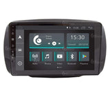 JF-039S2A-XDAB Autorradio de Ajuste Personalizado Compatible con Smart Android GPS Bluetooth WiFi Dab USB Pantalla táctil Full HD 9"