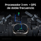 Samsung Galaxy Watch Ultra 2025 47mm - Smartwatch LTE con IA, Titanio, Botón Personalizable, Control de Salud, Garantía del Fabricante 3 Años + 1 año Extra, Gris Titanio (Versión española)