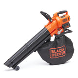 BLACK+DECKER Sopladora, aspiradora y trituradora de Hojas sin Cable de 36v, con Bolsa de recolección de 45L y batería de Litio de 2.5Ah, BCBLV3625L1-QW