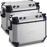 Givi Obkn4837Apack2 - Bolsas rígidas Laterales Monokey CAM-Side Trekker Outback, Aluminio, 306 cm de Largo, 495 cm de Ancho, 387 cm de Alto, par