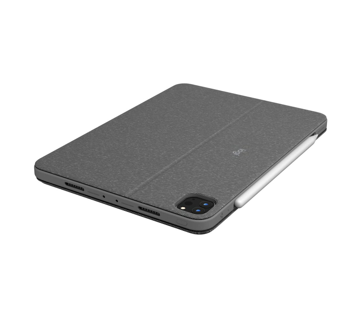 Logitech Combo Touch Tastatur-Case para iPad Pro 11 Pulgadas (1, 2. y 3. generación) Deutsches QWERTZ-Layout - Gris