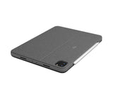 Logitech Combo Touch Tastatur-Case para iPad Pro 11 Pulgadas (1, 2. y 3. generación) Deutsches QWERTZ-Layout - Gris