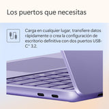 Microsoft Surface Laptop | Copilot+ PC | Pantalla táctil LCD 13'' | Snapdragon X Plus | 16GB RAM | Almacenamiento de 512GB | Último Modelo | Violeta