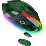 Razer Basilisk V3 Pro 35K Phantom Green Edition - Ratón de Juego RGB ergonómico inalámbrico Totalmente Personalizable (Rueda de 4 direcciones, Sensor 35K dpi, 13 Botones) Phantom Green