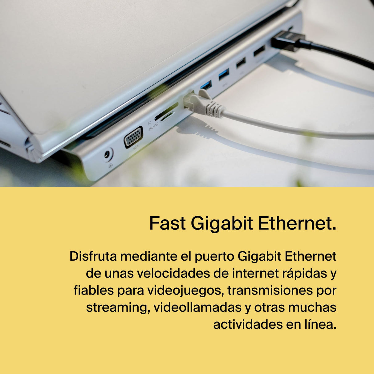 Belkin ethernet plata, 11 in 1, para Portátiles,