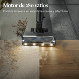Bissell PowerClean FurGuard, Aspiradora Sin Cable, Motor 280W, Aspiradora Escoba, Rodillo Autolimpieza, Luces FurFinder, Autosoportado, Filtro HEPA, 2500 mAh Batería Extraíble, 50 min, 4091N