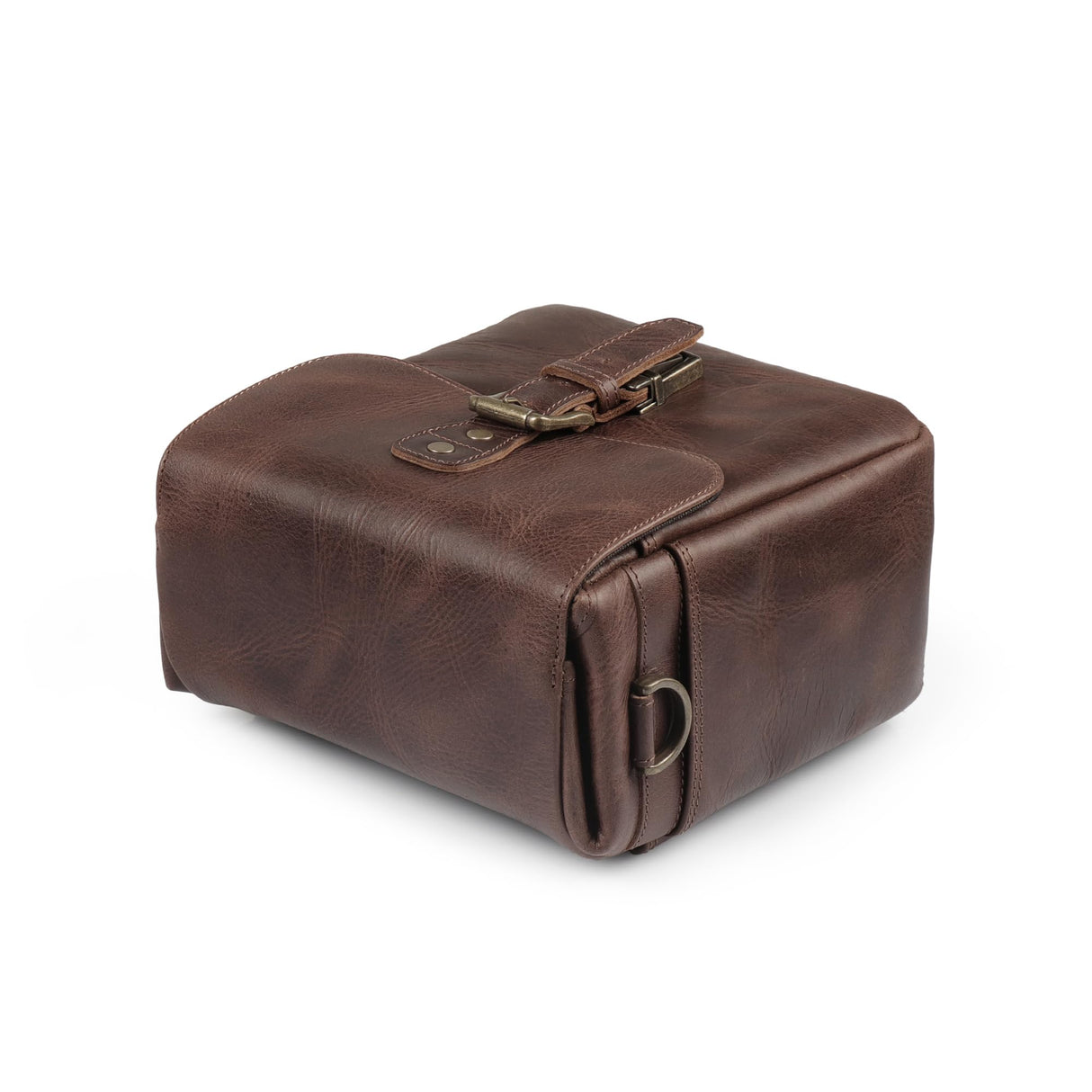 MegaGear MG1329 Para cámaras sin espejo, instantáneas y DSLR - Bolsa bandolera de cuero auténtico