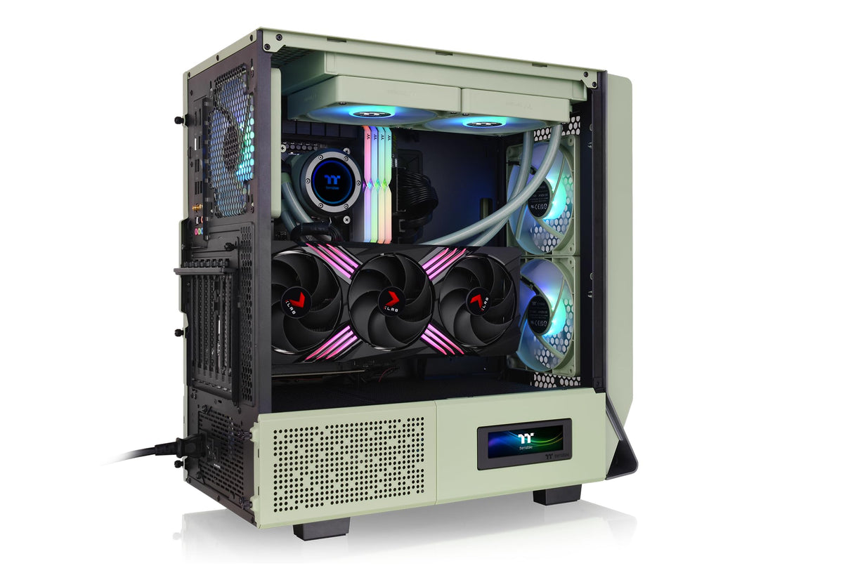 Thermaltake Ceres 300 TG ARGB | Chasis Mid Tower | Matcha Green