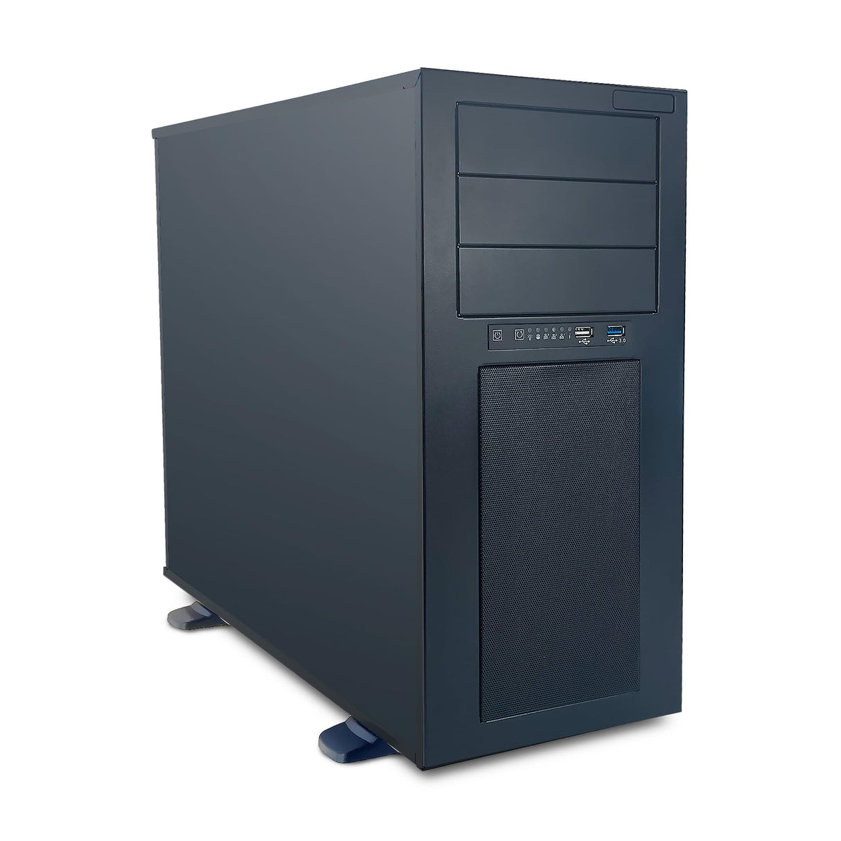 FANTEC 2561 AT-835-3525 PC Case, for 12"x13" mainboards, 8X 3.5 HDDs + 3X 5.25 modules, Incl. 3X 12cm Fan.
