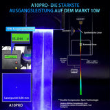 ATOMSTACK Máquina Grabadora láser A10 PRO, 50W dispositivo de grabado láser sin línea, cortadora láser de 10 W, para vidrio, cerámica, pizarra, madera, acrílico, metal, 410 x 400 mm