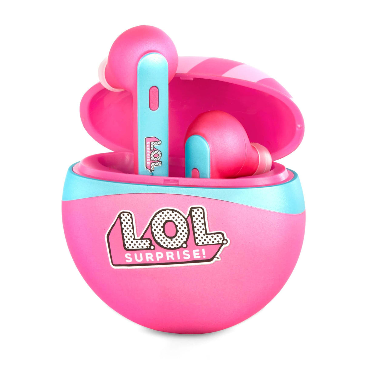 L.O.L. Surprise! LOL Surprise Auriculares in-Ear sin Cable para niños con Sonido estéreo 3D y micrófono Integrado [Exclusivo de Amazon]