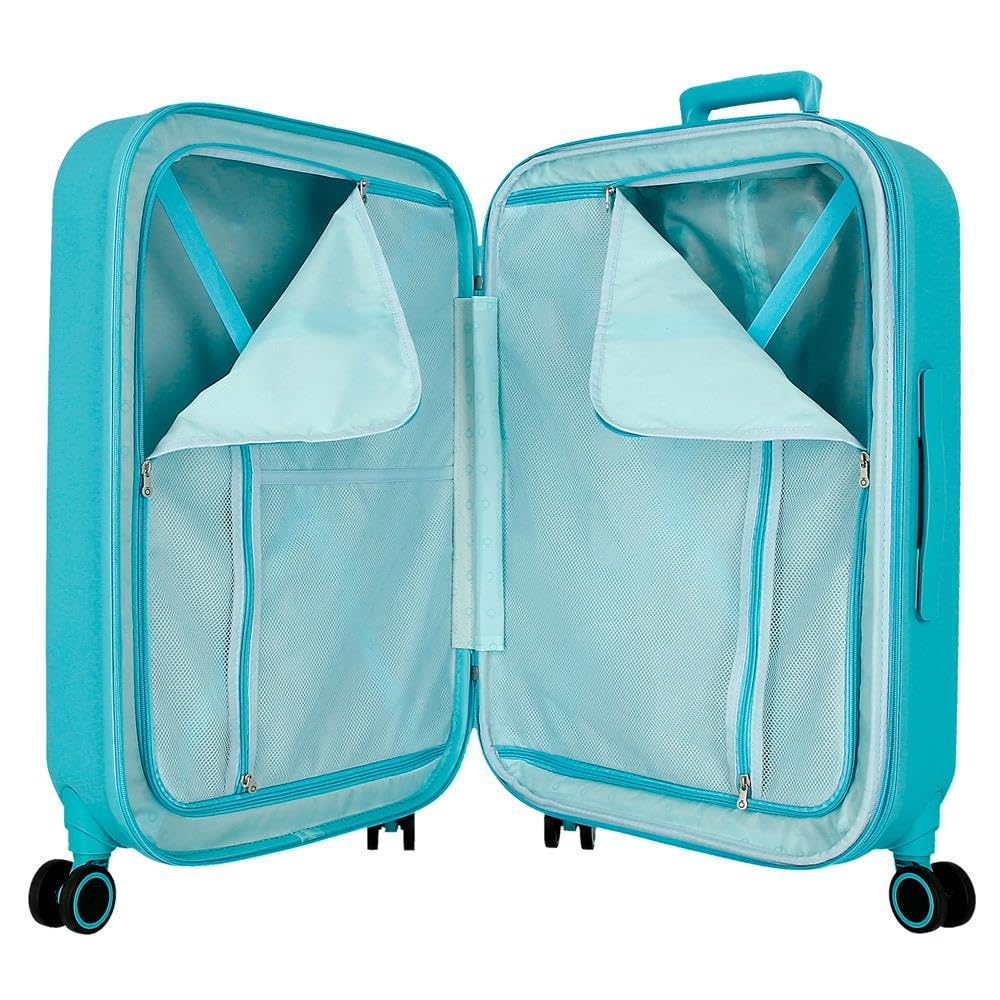 Enso Annie Maleta Mediana Azul 48x70x28 cms Rígido 4,32 kgs Cierre TSA ABS 4,32 kgs 94,08LExtensible